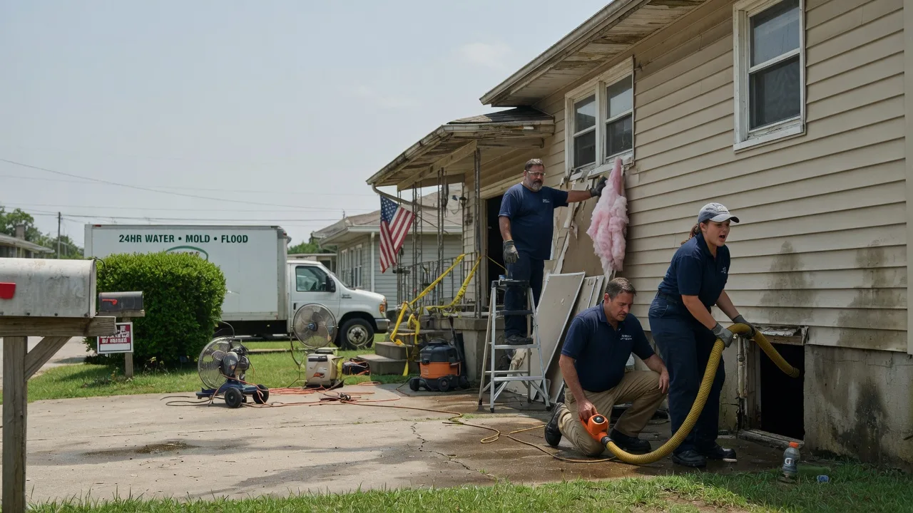 Water Damage Repair in Bruce, MS near me